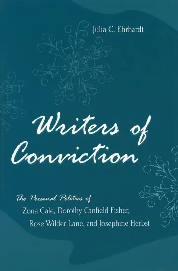Cover of Writers of Conviction