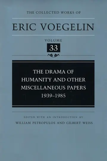 Cover of The Collected Works of Eric Voegelin
