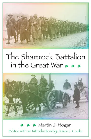 Cover of The Shamrock Battalion in the Great War