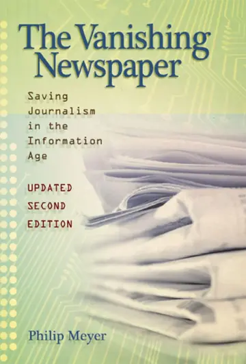 Cover of The Vanishing Newspaper