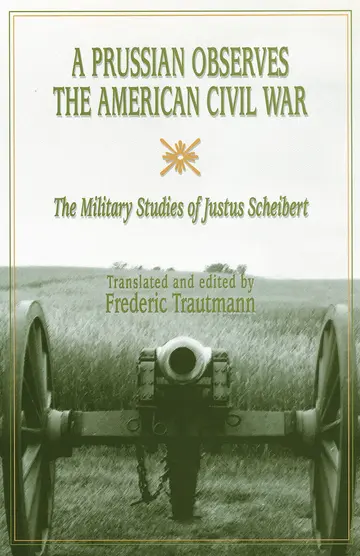 Cover of A Prussian Observes the American Civil War