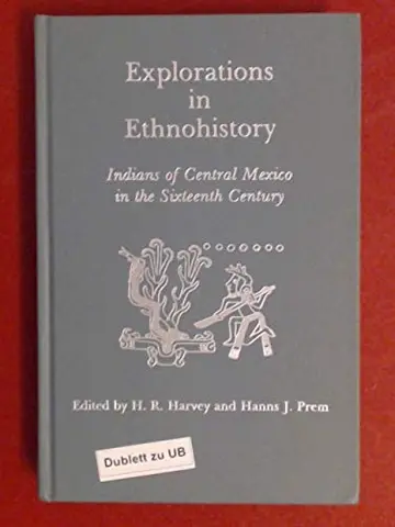 Cover of Explorations in ethnohistory