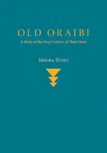Cover of Old Oraibi