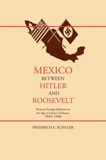Cover of Mexico Between Hitler and Roosevelt