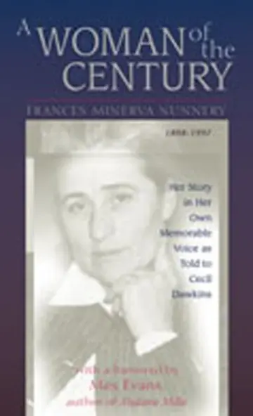 Cover of A Woman of the Century