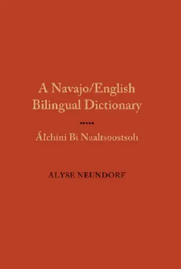 Cover of Navajo/English Bilingual Dictionary