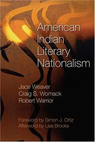 Cover of American Indian Literary Nationalism