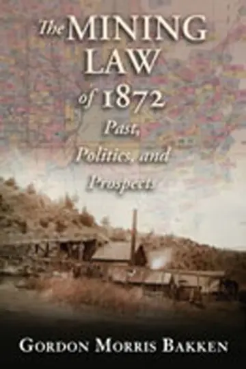 Cover of The Mining Law of 1872