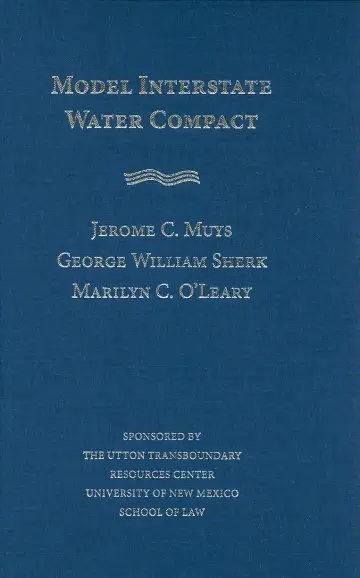 Cover of Model Interstate Water Compact