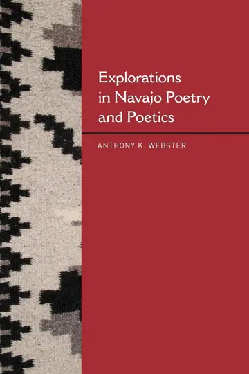 Cover of Explorations in Navajo Poetry and Poetics