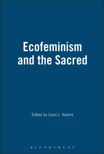 Cover of Ecofeminism and the Sacred