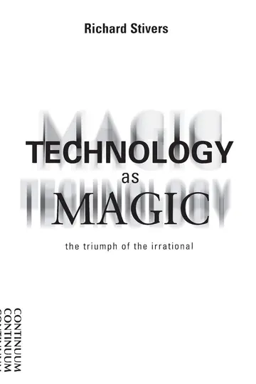 Cover of Technology as Magic