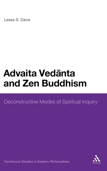 Cover of Advaita Vedanta and Zen Buddhism