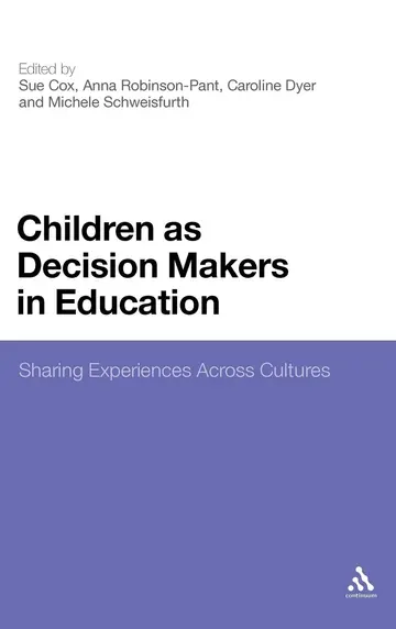 Cover of Children as Decision Makers in Education