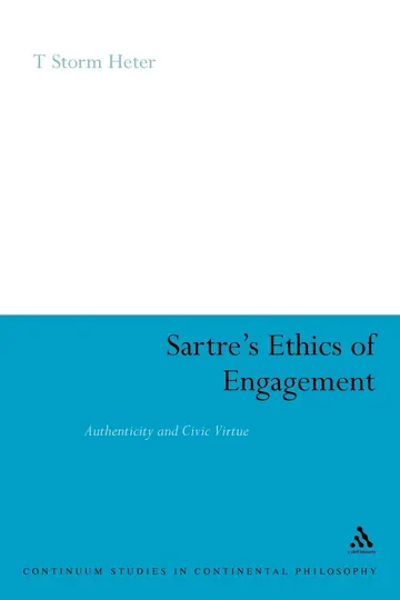 Cover of Sartre's Ethics of Engagement