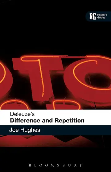 Cover of Deleuze's Difference and Repetition
