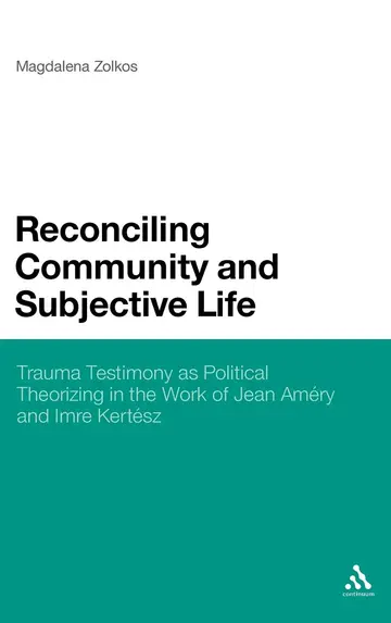 Cover of Reconciling Community and Subjective Life