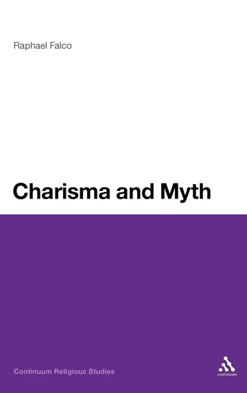 Cover of Charisma and Myth