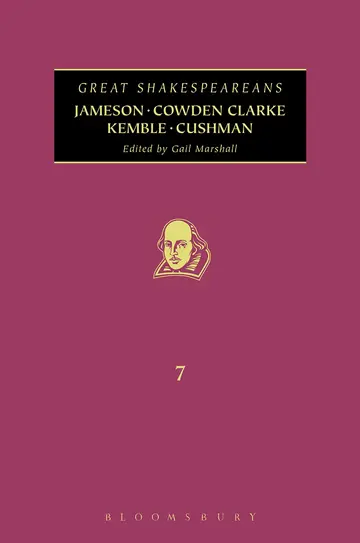Cover of Jameson, Cowden Clarke, Kemble, Cushman