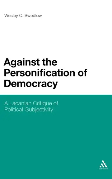 Cover of Against the Personification of Democracy