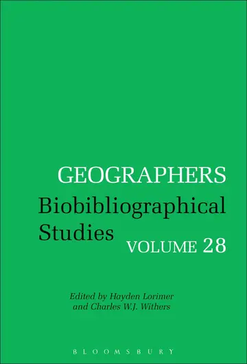 Cover of Geographers - Vol. 28