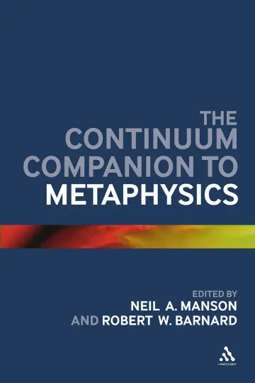 Cover of The Continuum Companion to Metaphysics