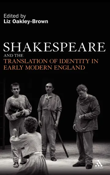Cover of Shakespeare and the Translation of Identity in Early Modern England