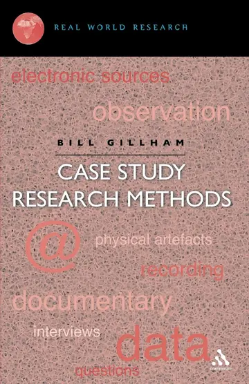 Cover of A Case Study Research Methods