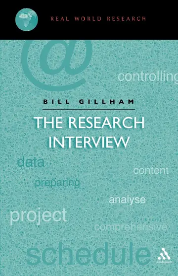 Cover of The Research Interview