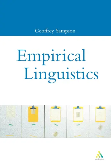 Cover of Empirical Linguistics