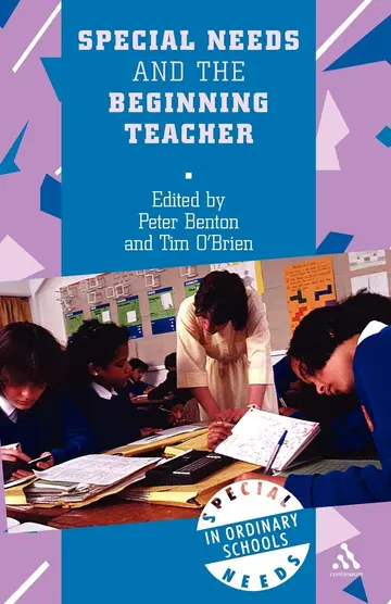 Cover of Special Needs and the Beginning Teacher