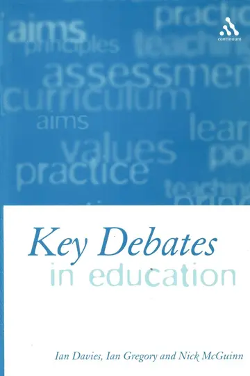 Cover of Key Debates in Education