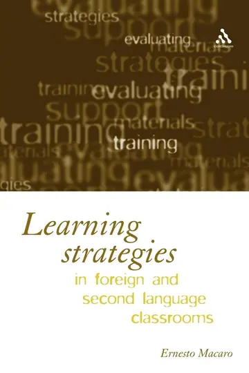 Cover of Learning in Foreign Language Classrooms