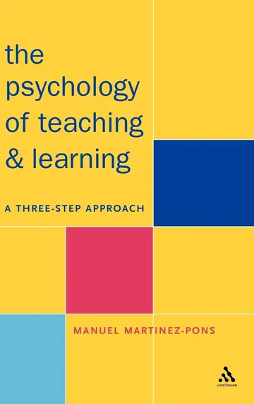 Cover of The Psychology of Teaching and Learning