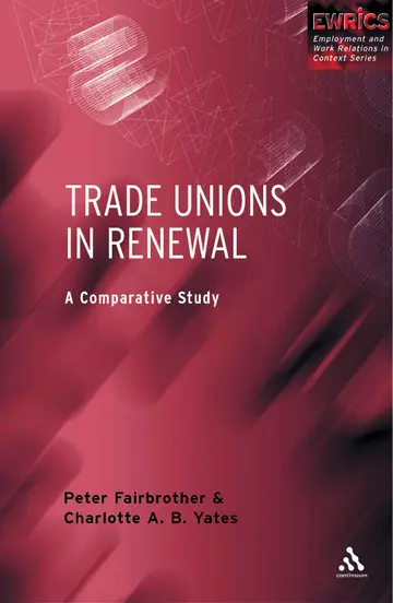 Cover of Trade Unions in Renewal