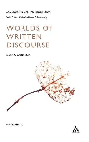 Cover of Worlds of Discourse