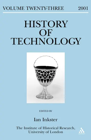 Cover of History of Technology
