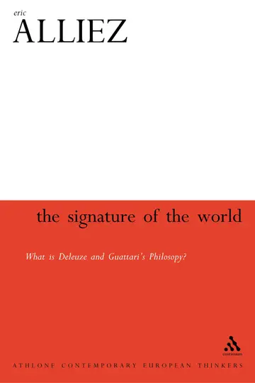 Cover of The Signature of the World