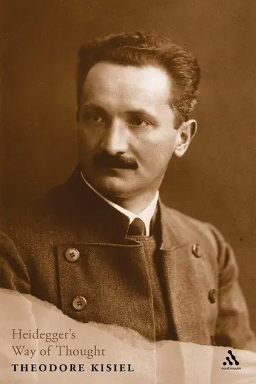 Cover of Heidegger's Way of Thought