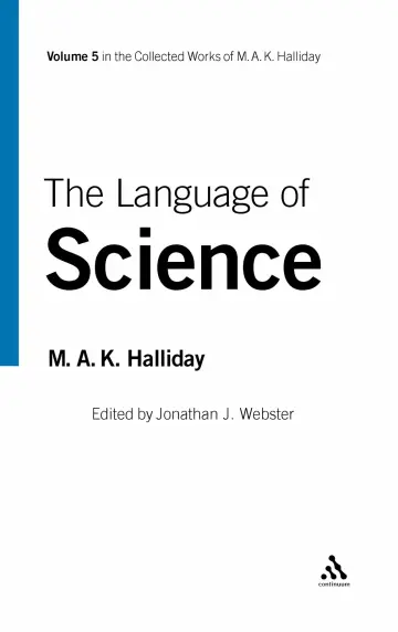 Cover of The Language of Science