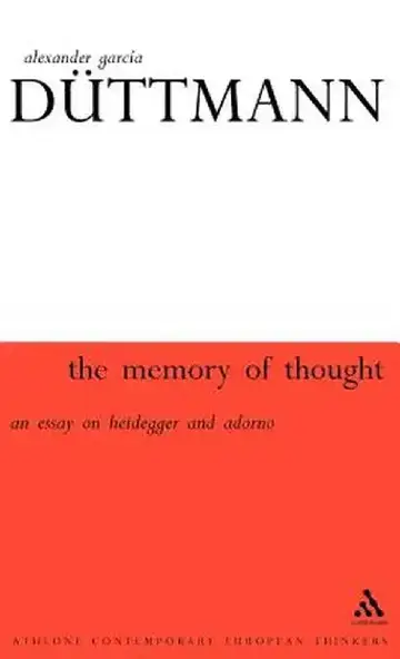 Cover of Memory of Thought