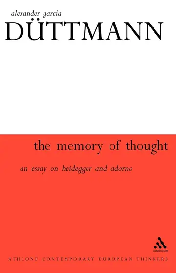 Cover of Memory of Thought