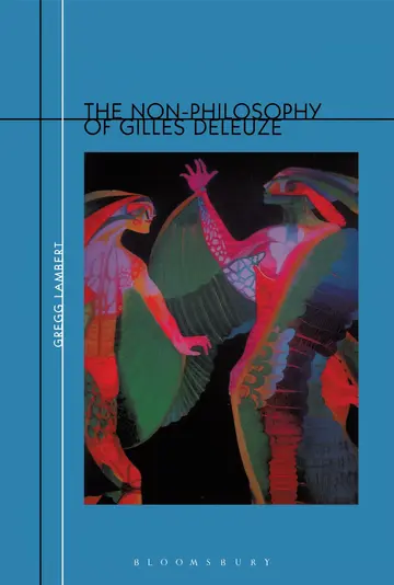 Cover of The Non-Philosophy of Gilles Deleuze