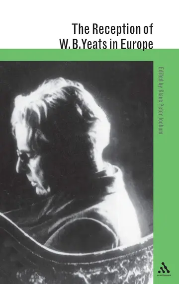Cover of Reception of W.B.Yeats in Europe - Vol. 1