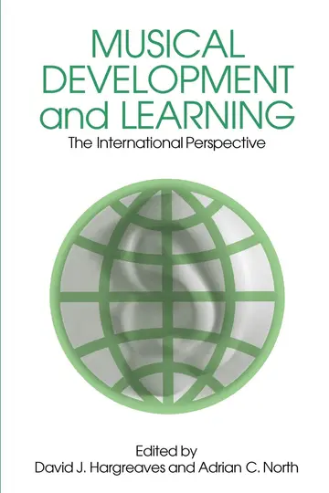 Cover of Musical Development and Learning