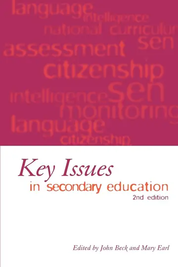 Cover of Key Issues in Secondary Education