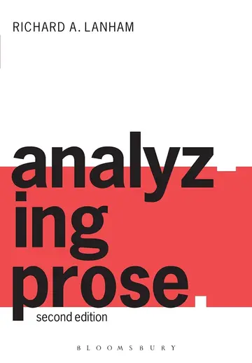 Cover of Analyzing Prose