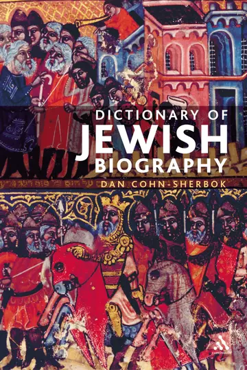 Cover of Dictionary of Jewish Biography