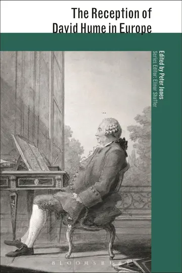 Cover of The Reception of David Hume in Europe