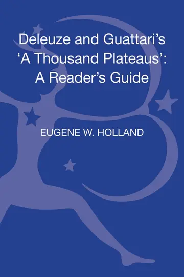 Cover of Deleuze and Guattari's A Thousand Plateaus